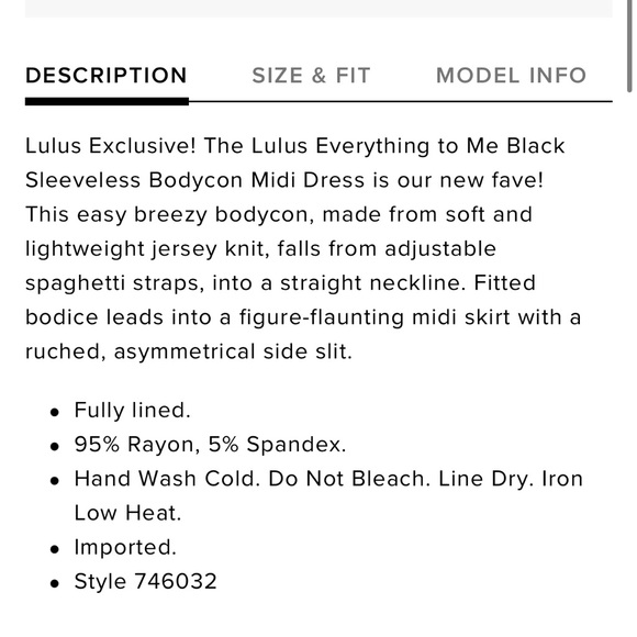 Lulu’s Everything to Me Black Sleeveless Bodycon Midi Dress - Picture 5 of 11